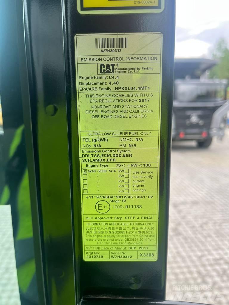 CAT 313 F L Lánctalpas kotrók