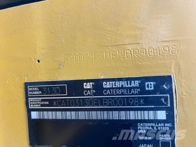 CAT 313 D Lánctalpas kotrók