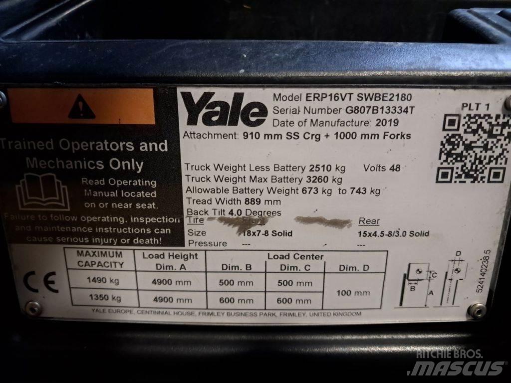 Yale ERP16VT Elektromos targoncák