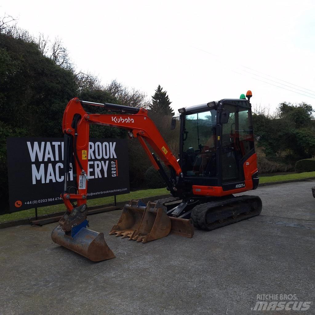 Kubota KX 027 Mini kotrók < 7t