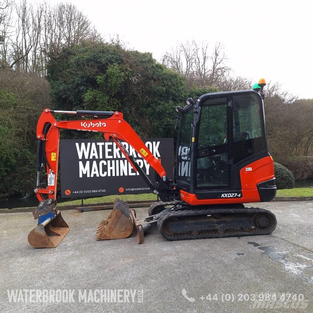 Kubota KX 027 Mini kotrók < 7t