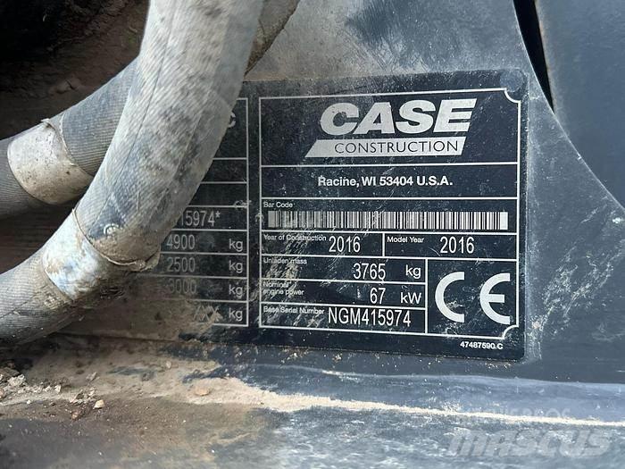 CASE SV300 Mini homlokrakodók