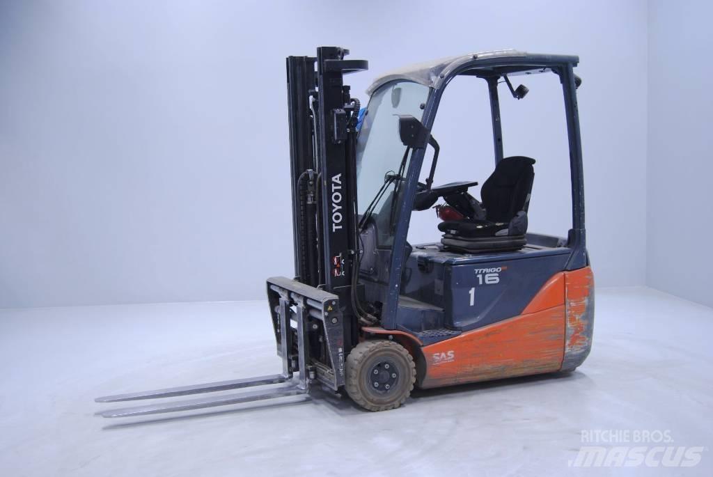 Toyota 8FBE16T Elektromos targoncák