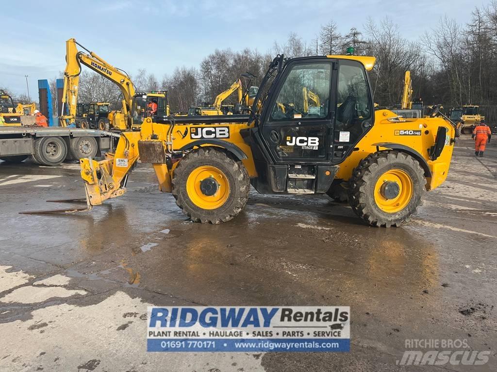 JCB 540-140 Teleszkópos rakodók