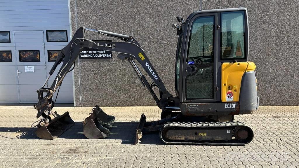 Volvo EC 20 C Mini kotrók < 7t