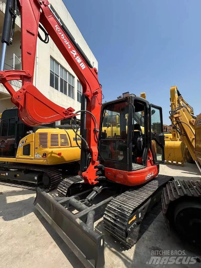 Kubota U 55-4 Mini kotrók < 7t