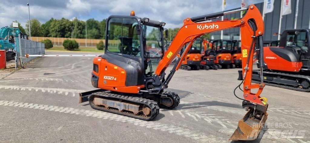 Kubota KX 027 Mini kotrók < 7t