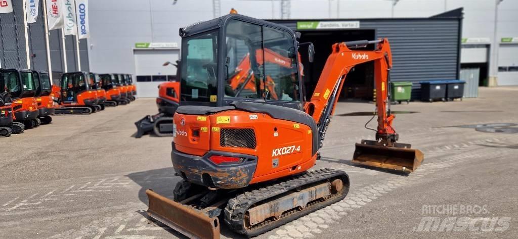 Kubota KX 027 Mini kotrók < 7t