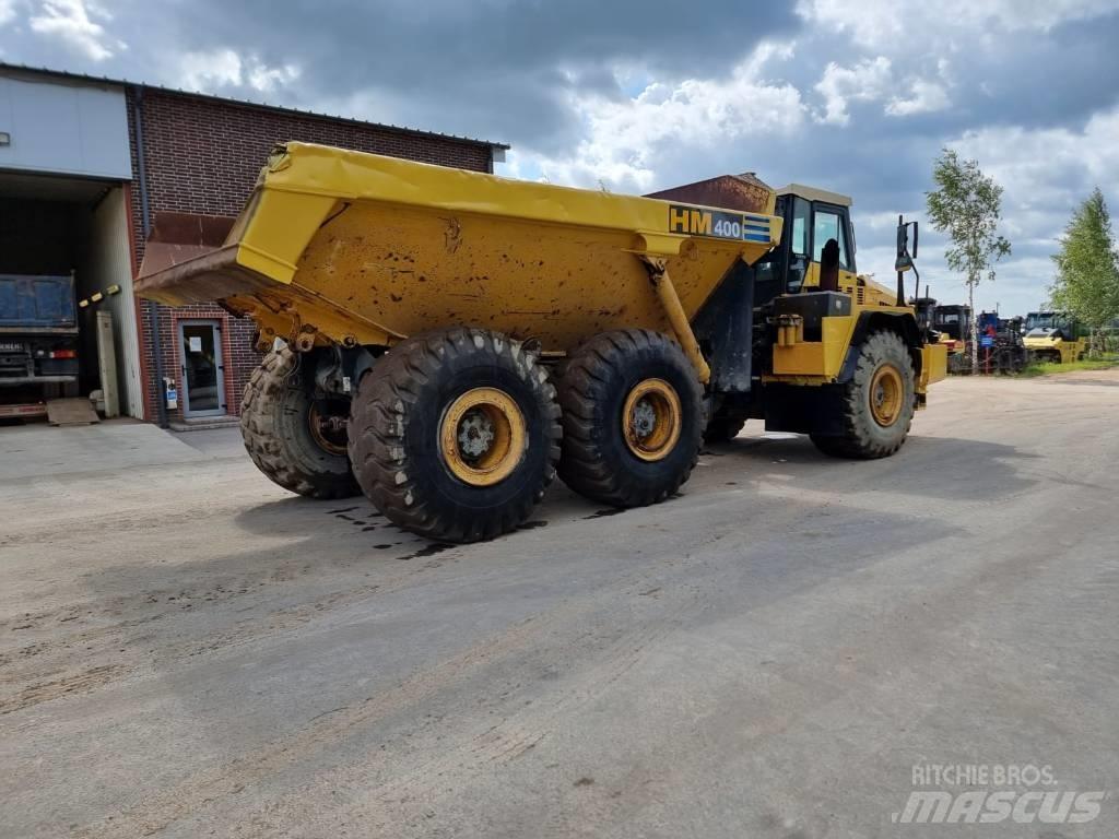 Komatsu HM 400 6x6 Csuklósdömperek