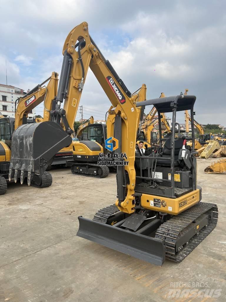 XCMG XE 26 U Mini kotrók < 7t