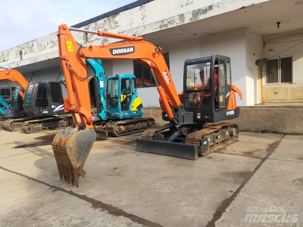 Doosan DH55 Mini kotrók < 7t