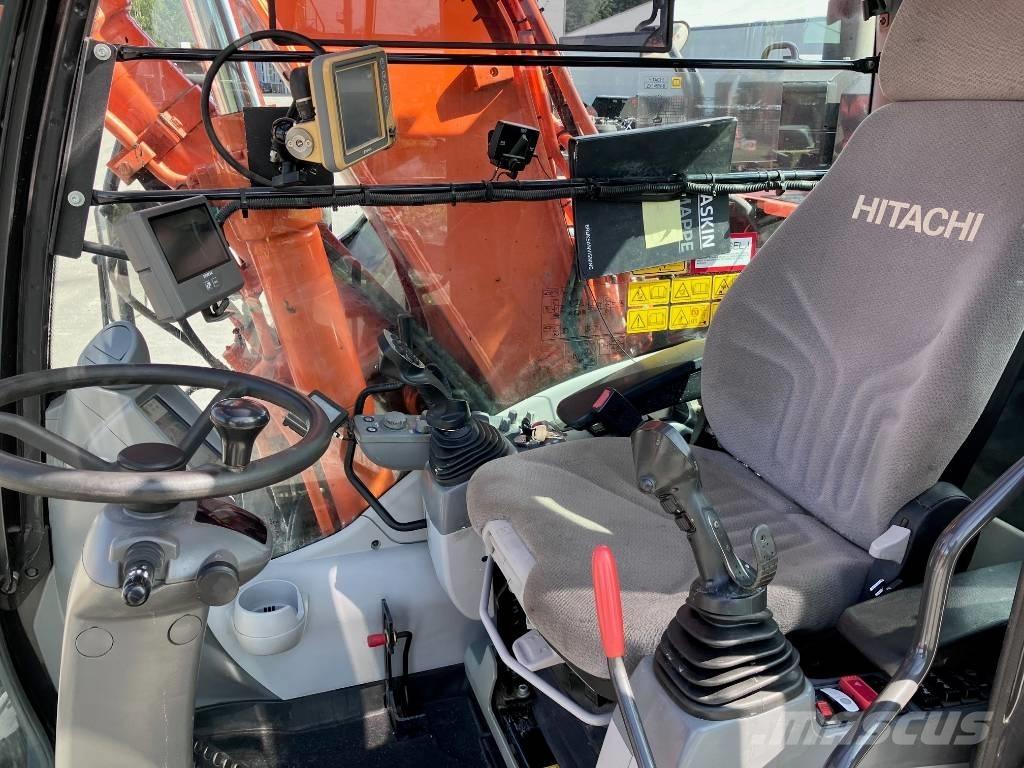 Hitachi ZX145WT-6 Gumikerekes kotrók