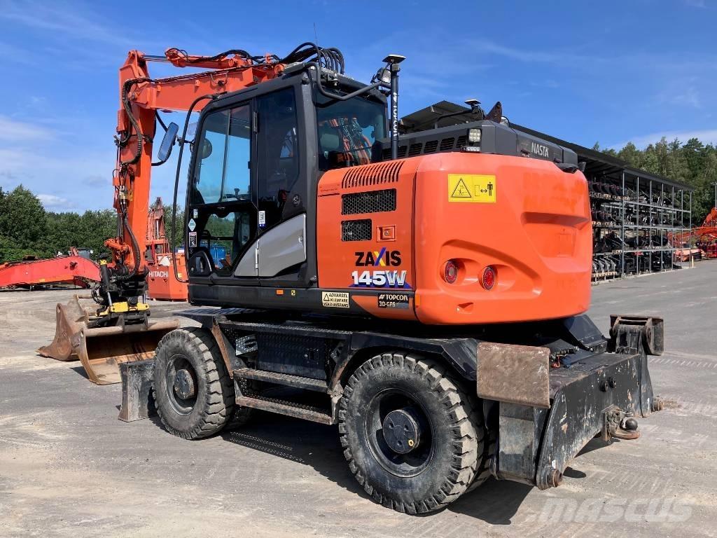 Hitachi ZX145WT-6 Gumikerekes kotrók