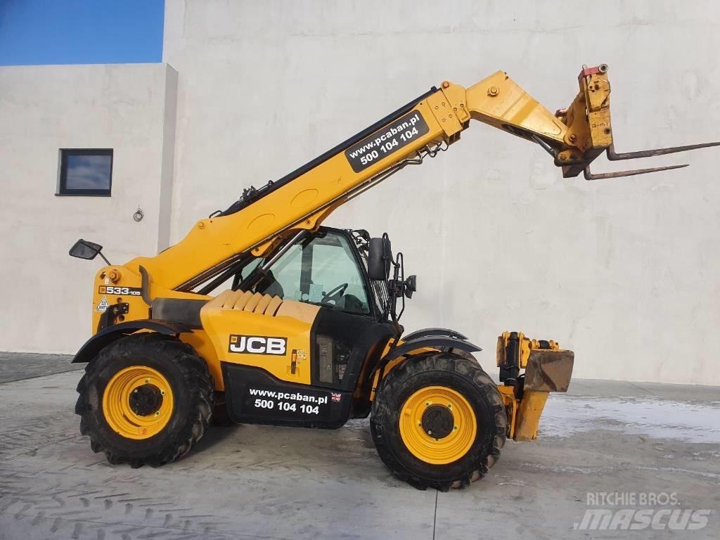 JCB 533-105 M348 Teleszkópos rakodók