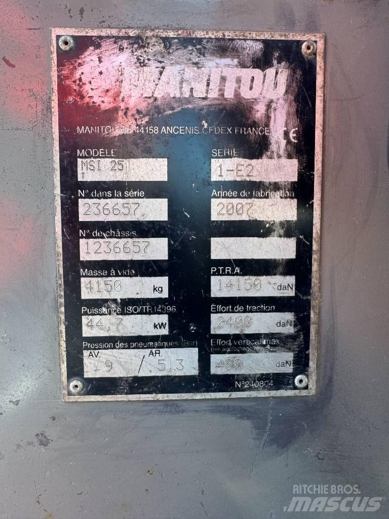 Manitou MSI 25T Dízel targoncák