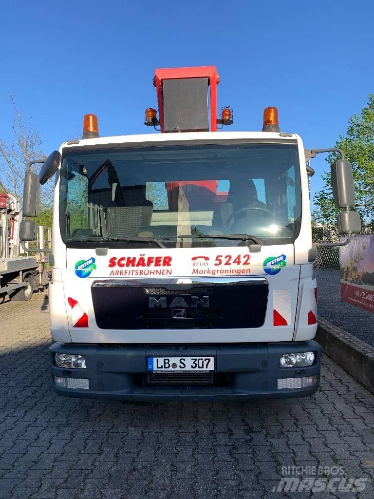 Ruthmann T 330 Teherautóra szerelt emelők és állványok