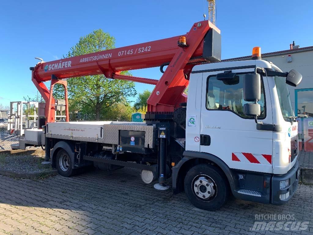 Ruthmann T 330 Teherautóra szerelt emelők és állványok