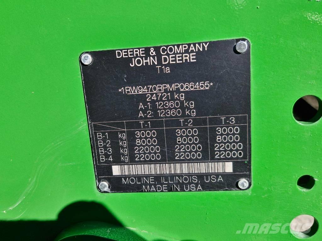 John Deere 9470 R Traktorok