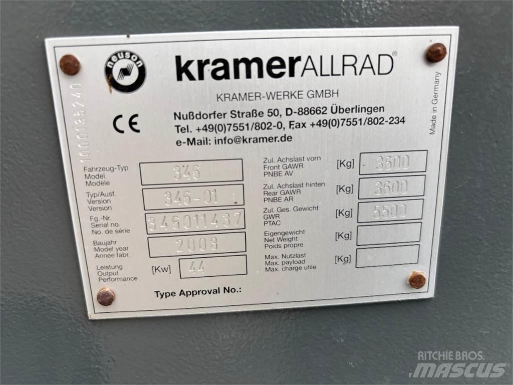 Kramer 750 Gumikerekes homlokrakodók