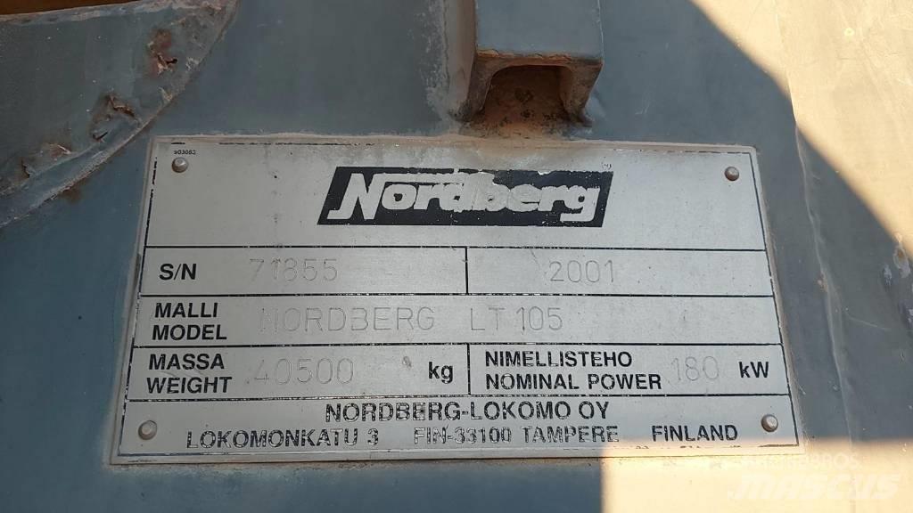 Metso Nordberg LT105 Mobil törőgépek