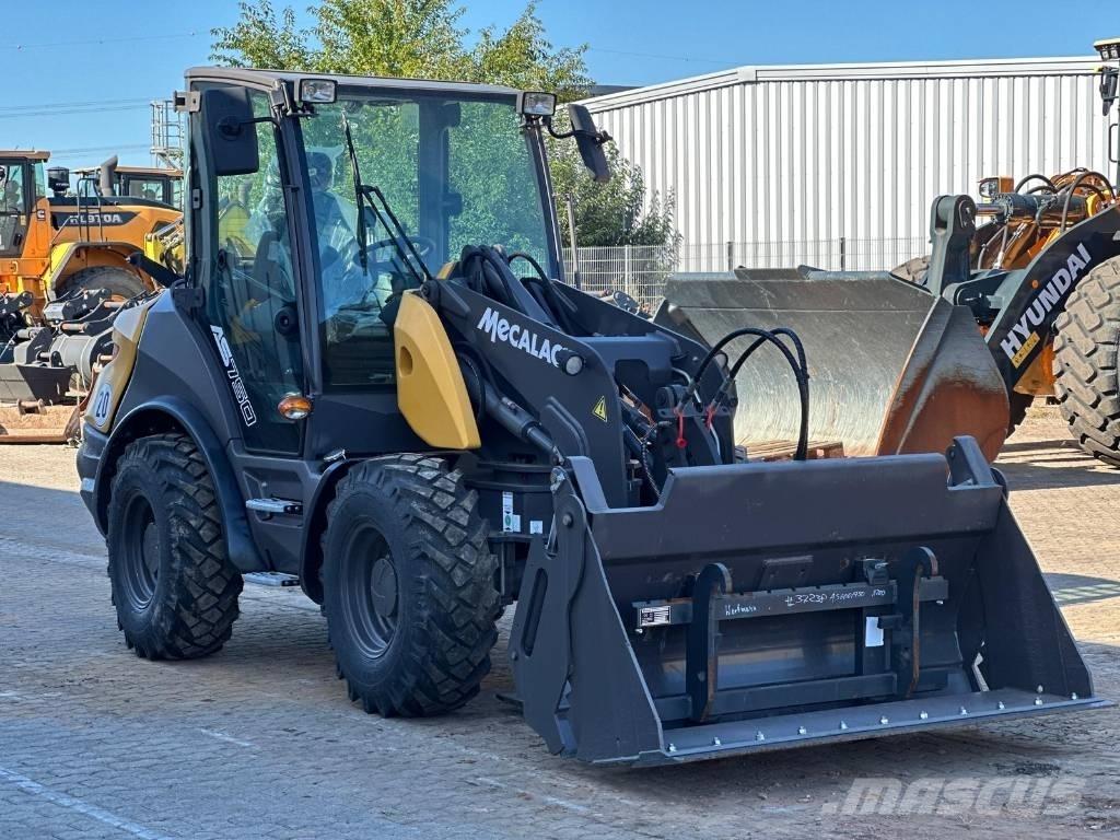 Mecalac AS 750 Gumikerekes homlokrakodók