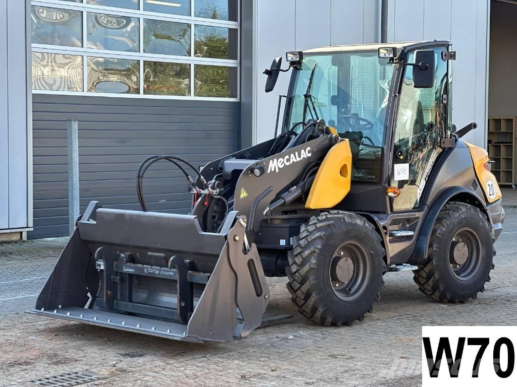Mecalac AS 750 Gumikerekes homlokrakodók