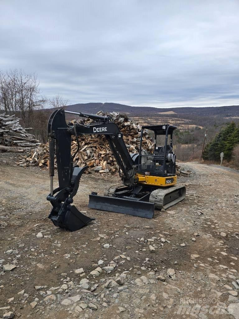 DEERE 50G Mini kotrók < 7t