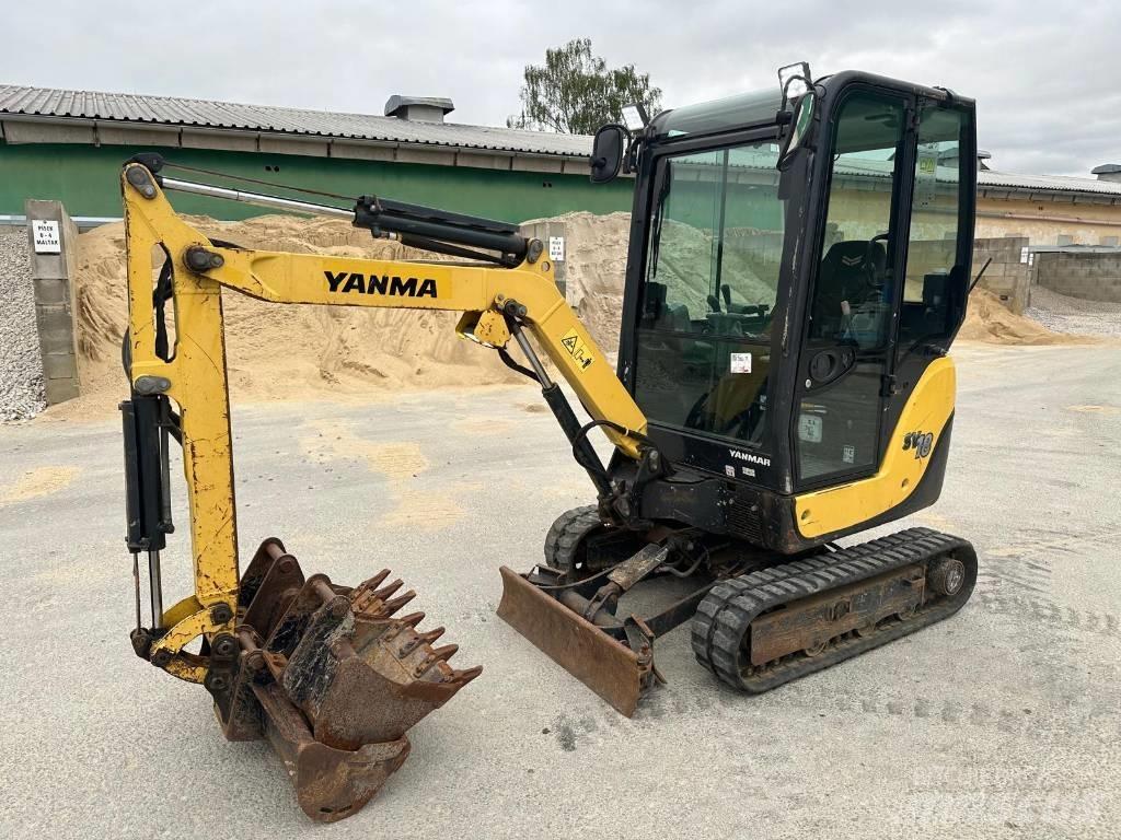 Yanmar SV 18 Mini kotrók < 7t