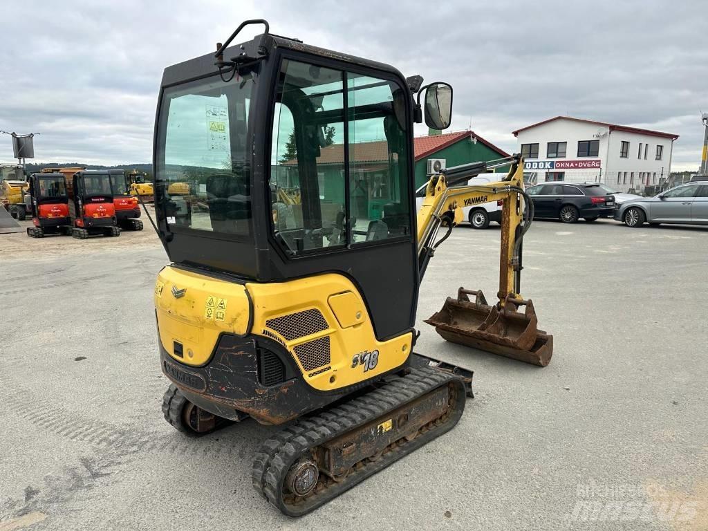 Yanmar SV 18 Mini kotrók < 7t