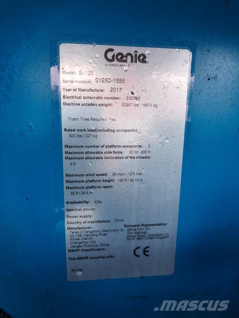 Genie S 125 Karos emelők
