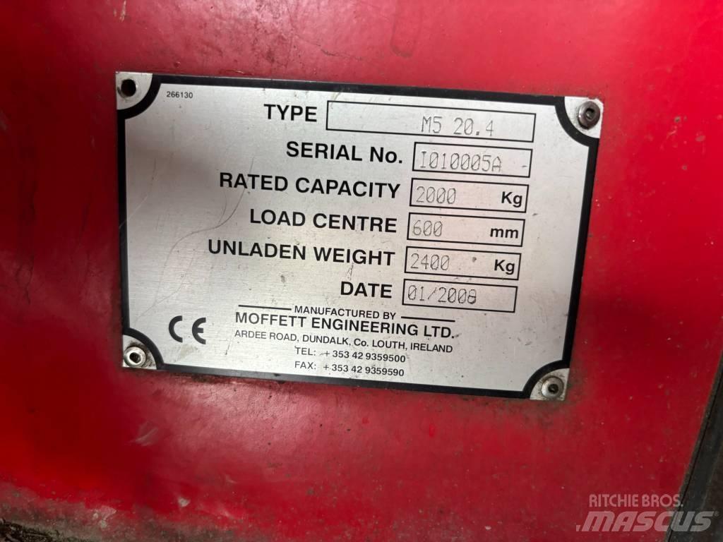 Moffett M5 20.4 Anyagmozgatás - Egyebek