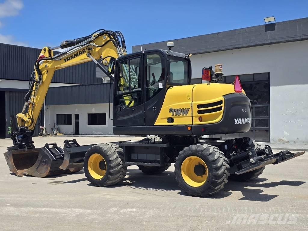 Yanmar B 110 W Gumikerekes kotrók