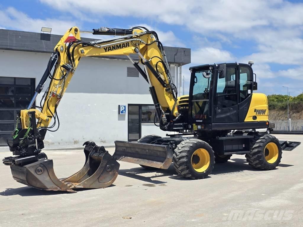 Yanmar B 110 W Gumikerekes kotrók