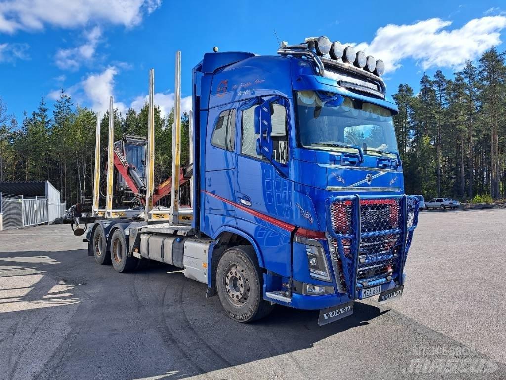 Volvo FH 16 650 6X4 Rönkszállító teherautók