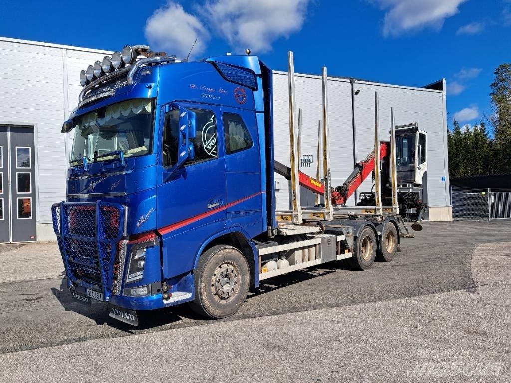 Volvo FH 16 650 6X4 Rönkszállító teherautók