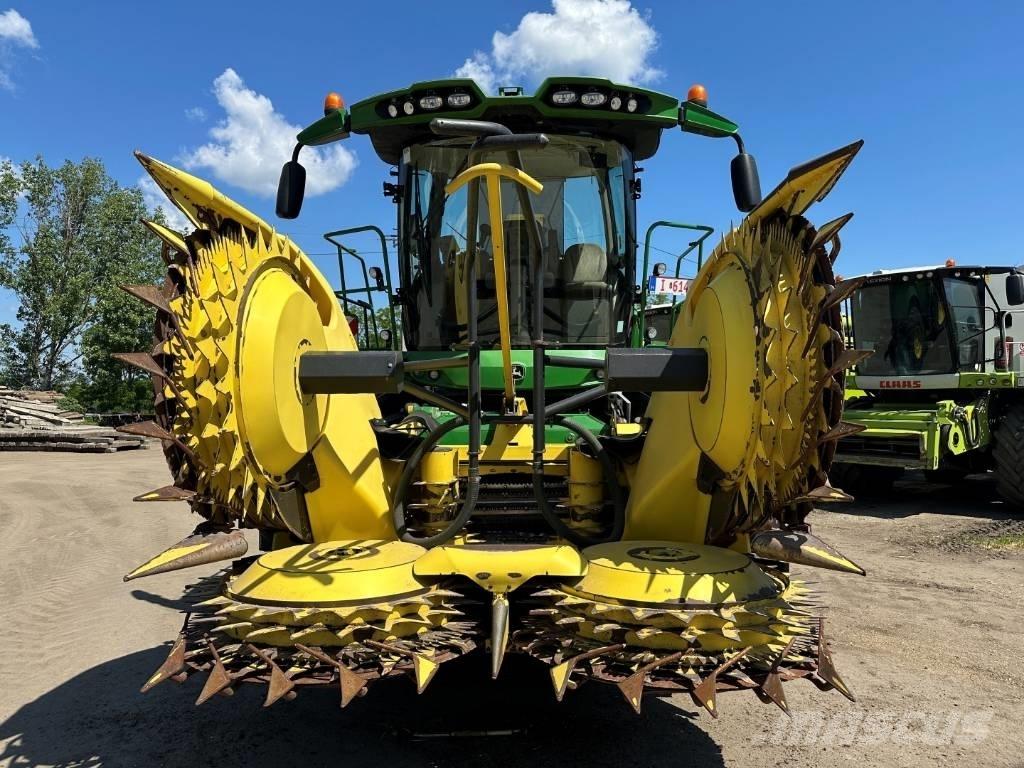 John Deere 8600 Önjáró szecskázók