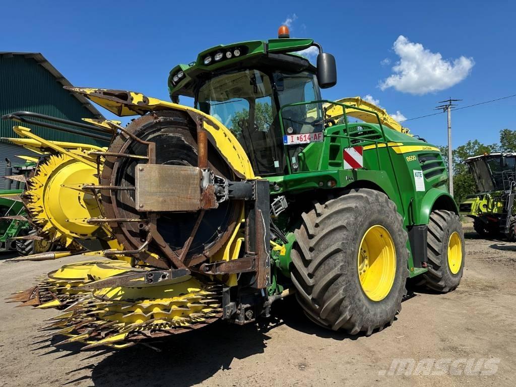 John Deere 8600 Önjáró szecskázók