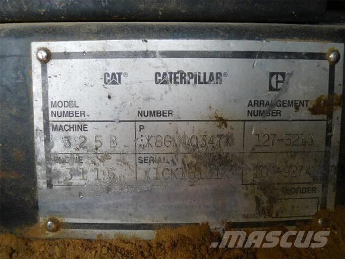 CAT 325 B Lánctalpas kotrók