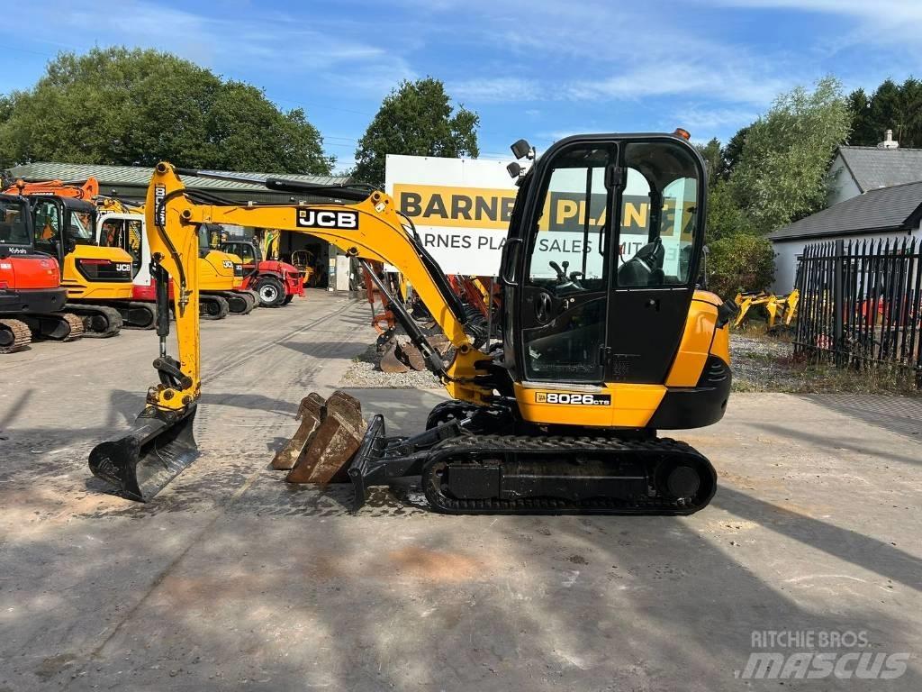 JCB 8026 CTS Mini kotrók < 7t