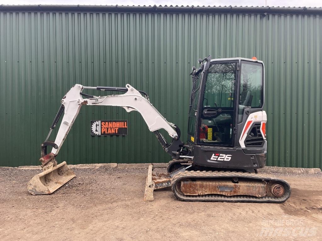 Bobcat E 26 Mini kotrók < 7t