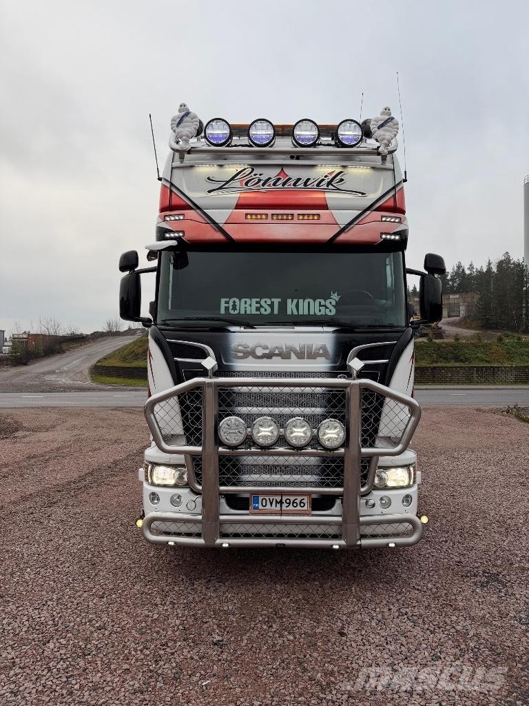 Scania R730LB8x4HNB Rönkszállító teherautók
