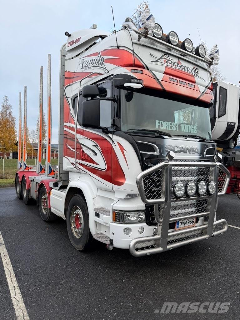 Scania R730LB8x4HNB Rönkszállító teherautók