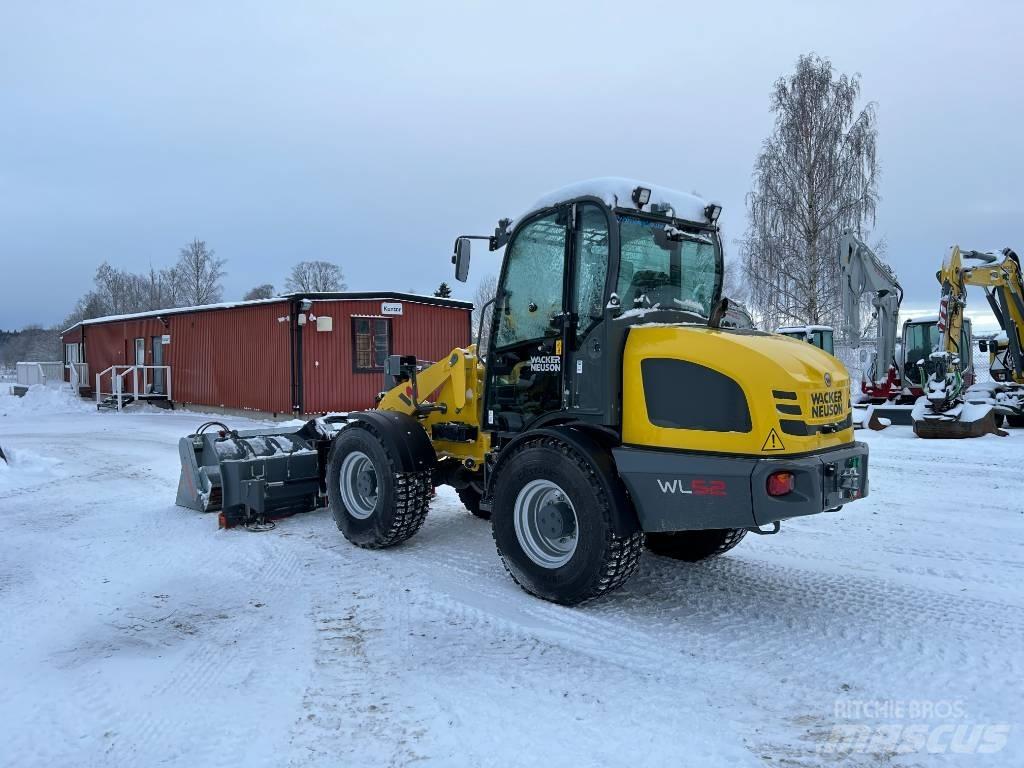 Wacker Neuson WL52 Gumikerekes homlokrakodók