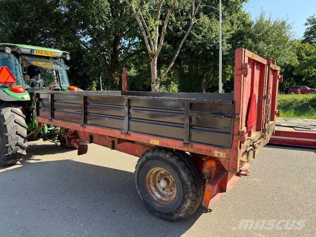Record Kipwagen Platós / Ponyvás pótkocsik