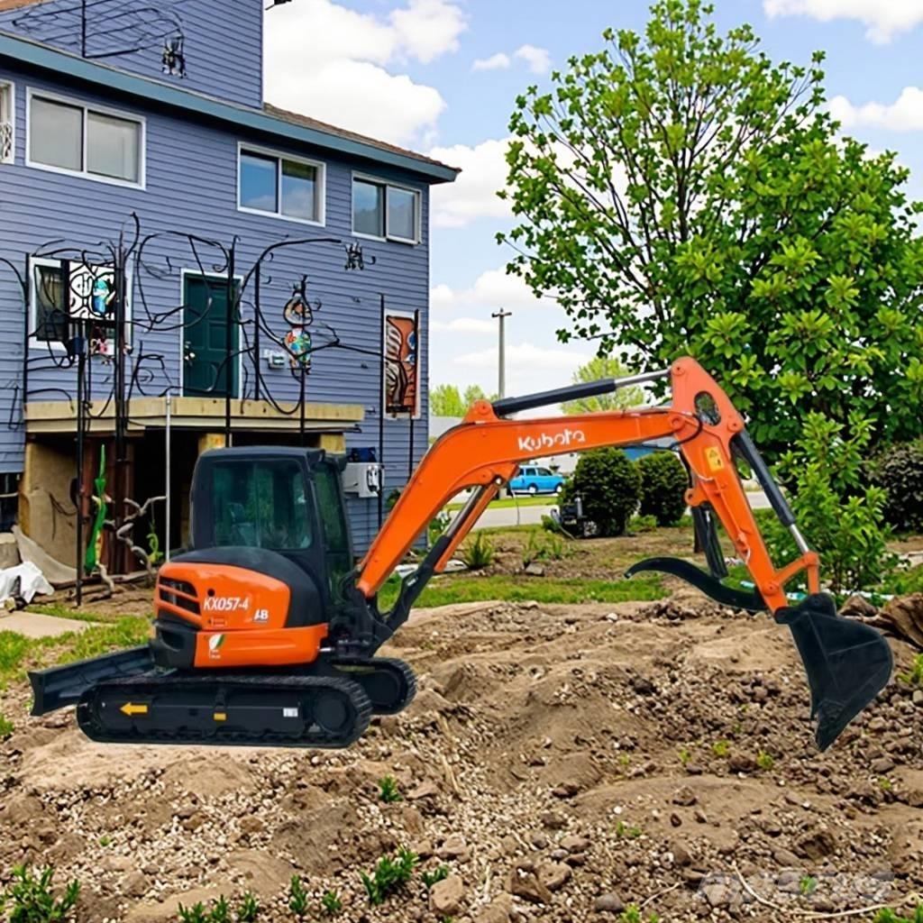 Kubota KX057-4 Mini kotrók < 7t