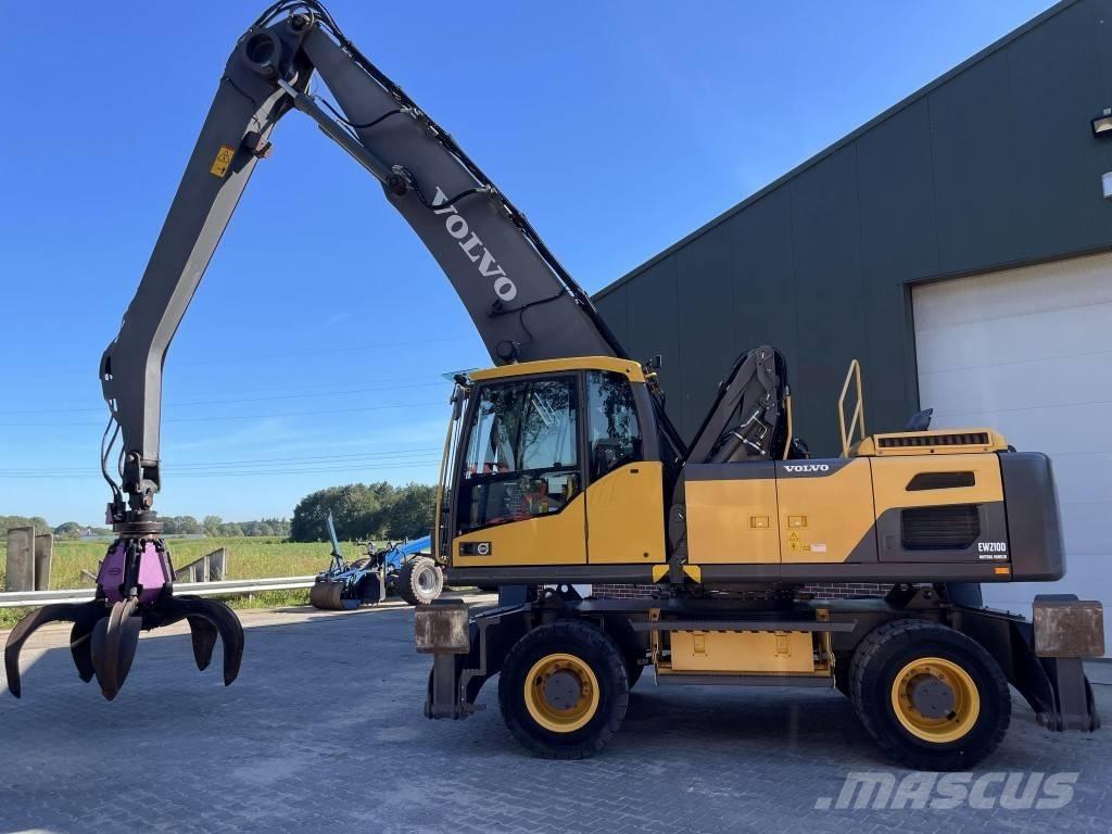 Volvo EW 210 MH Hulladékkezelő gépek