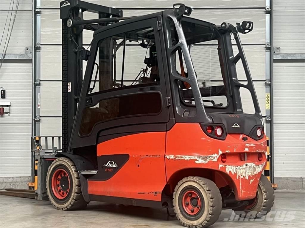 Linde E50HL-01 / 600 Elektromos targoncák
