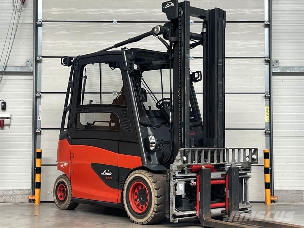 Linde E50HL-01 / 600 Elektromos targoncák