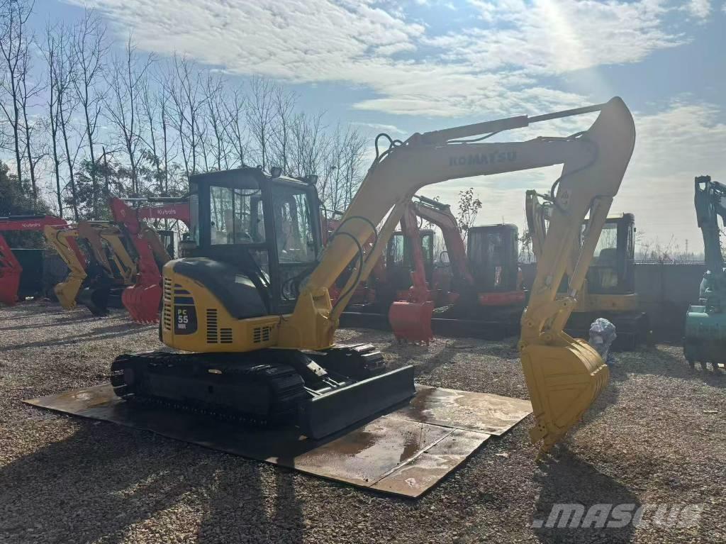 Komatsu PC 55 MR-3 Mini kotrók < 7t