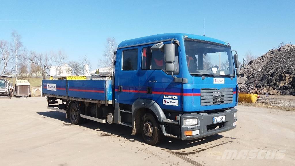 MAN TGL8.180 Platós / Ponyvás teherautók